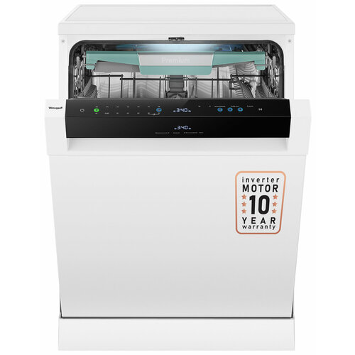 Посудомоечная машина с авто-открыванием и инвертором Weissgauff DW 6114 Inverter Touch AutoOpen White 5458000₽