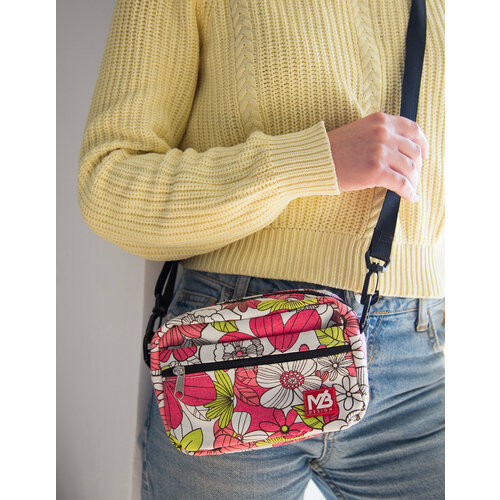 Поясная сумочка к Эрго-рюкзаку MB-Design Цветы