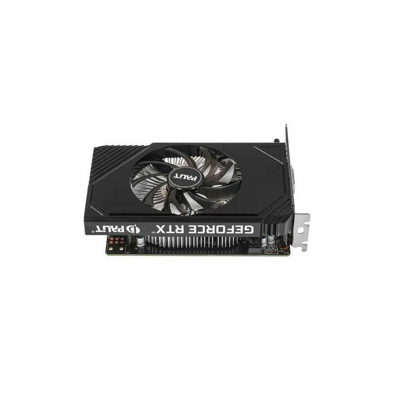 Видеокарта Palit nVidia GeForce RTX 3050 StormX OC 1042Mhz PCI-E 4.0 6144Mb 14000Mhz 96 bit DP HDMI DVI NE63050S18JE-1070F