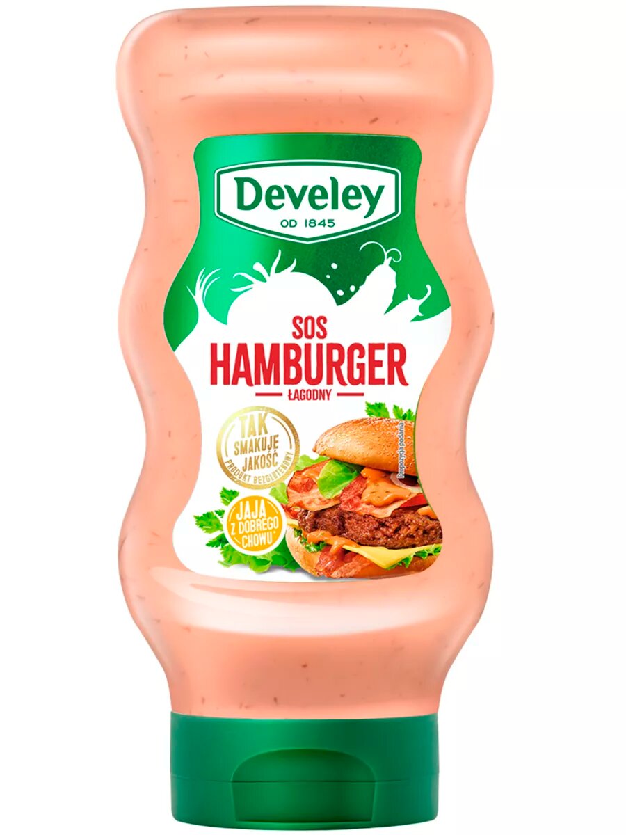 Соус для бургеров, Develey "Hamburger", 410г