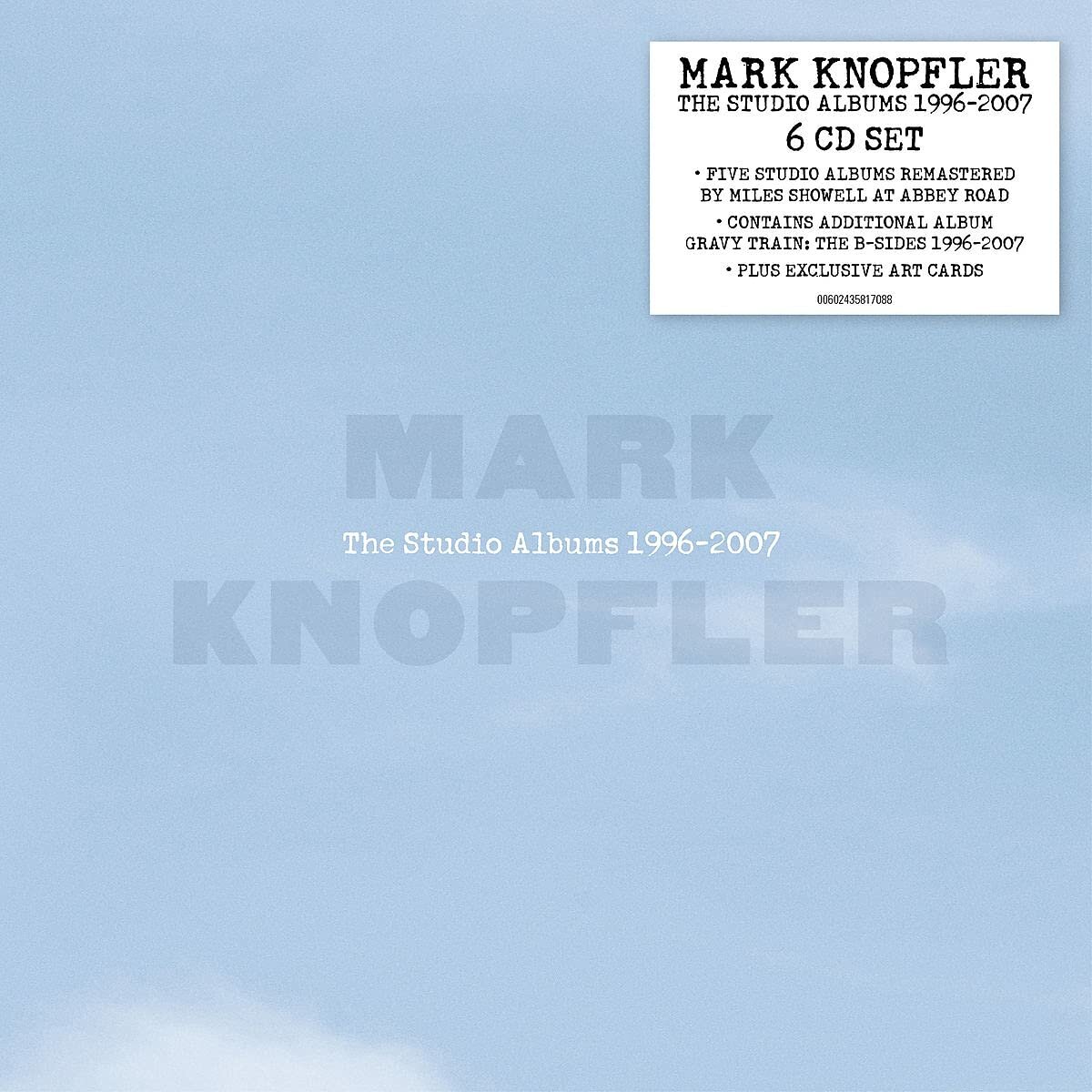 Компакт-диск Universal Music Mark Knopfler - The Studio Albums 1996-2007 (Limited Edition)(6CD)