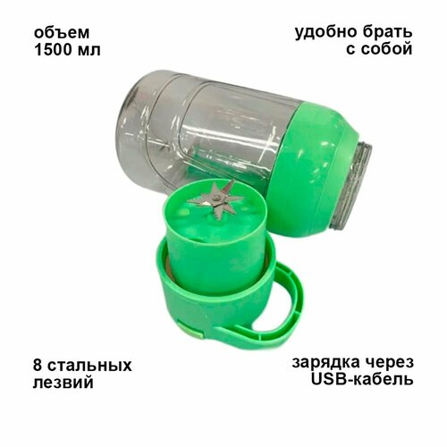 Портативный блендер для смузи и коктейлей 210600₽