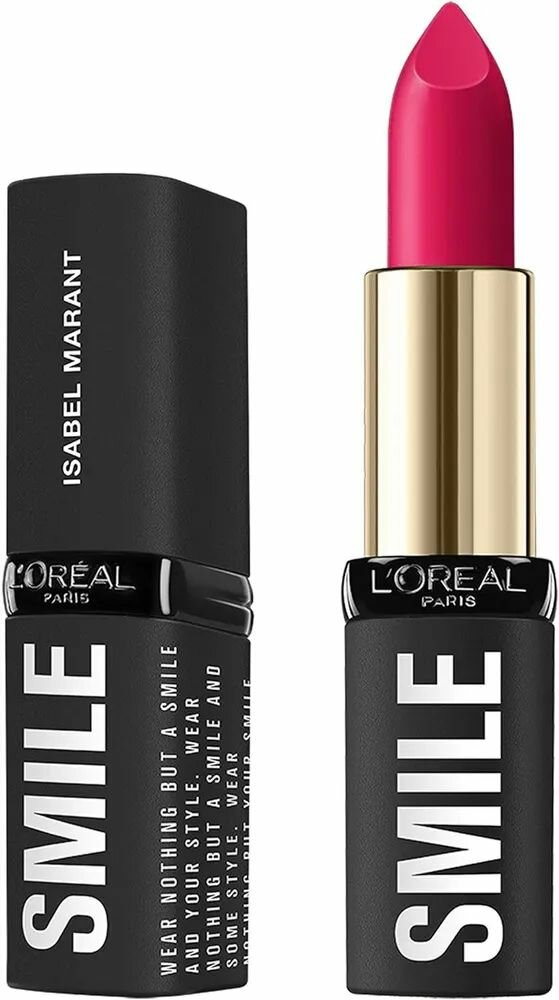 L'OREAL PARIS x isabel marant color riche lipstick, Увлажняющая губная помада, оттенок Saint Germain Road