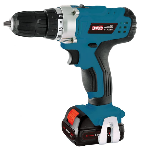Аккумуляторная дрель-шуруповёрт ДА-122Li 2 аккумулятора Энергопром 3490₽