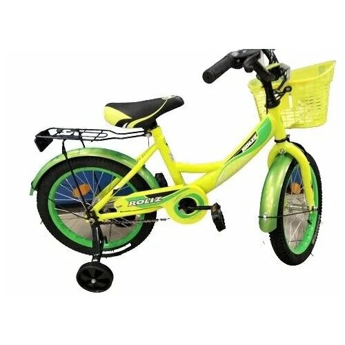 Велосипед 18 ROLIZ 1ск сталь желтый 8880₽