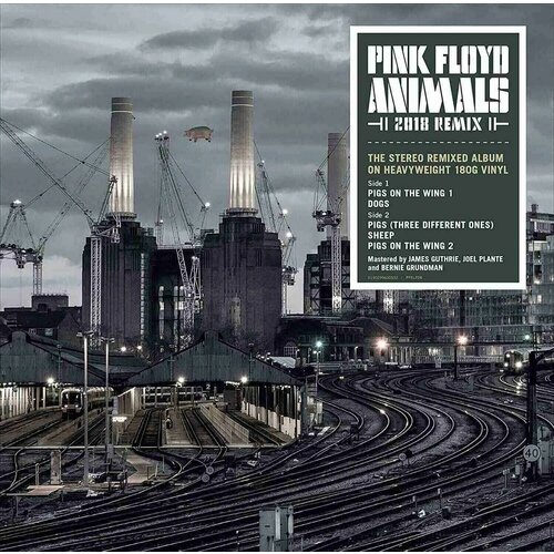 PINK FLOYD - ANIMALS (LP 2018 remix) виниловая пластинка pink floyd records pink floyd the later years 1987 2019 2 виниловые пластинки