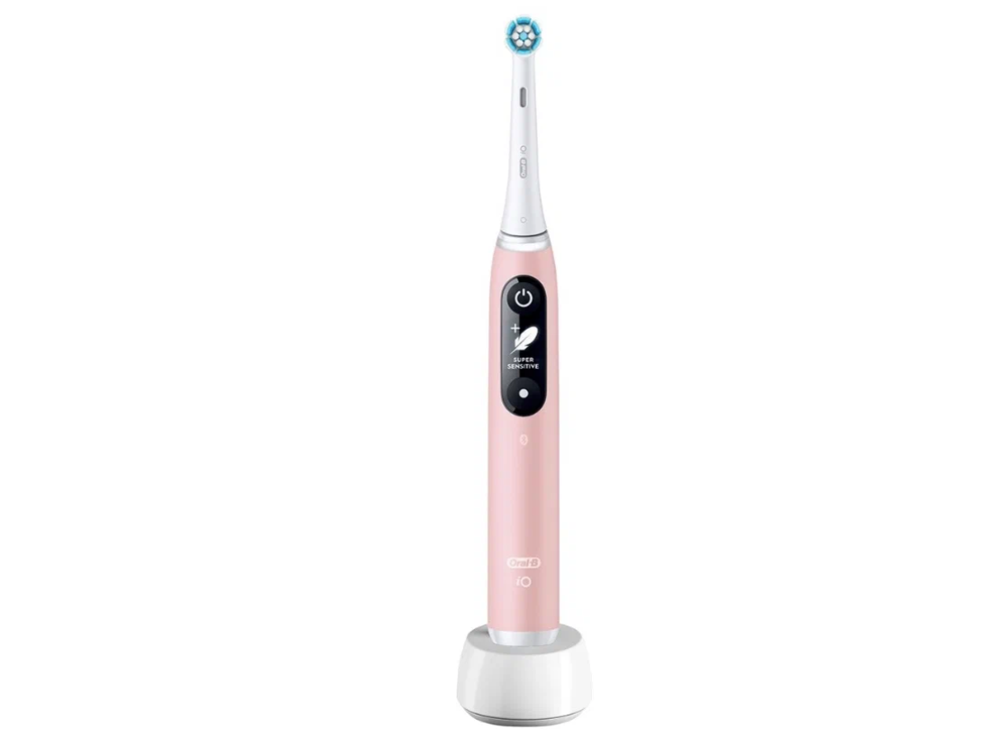 Электрическая зубная щетка Oral-B iO 6 Pink Sand, розовый песок