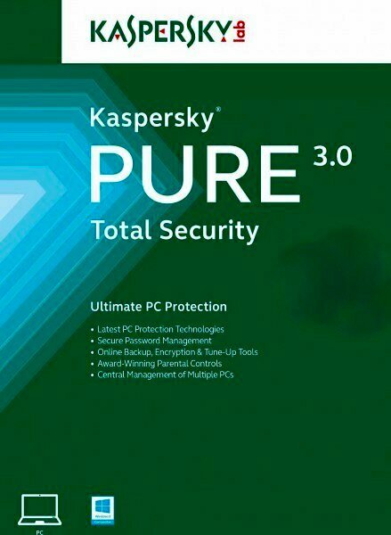 Антивирус Kaspersky Pure (1 ПК 1 Год)