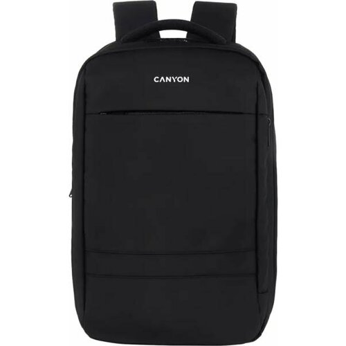 CANYON BPL-5, Laptop backpack for 15.6 inch, Product spec/size(mm): 440MM x300MM x 170MM, Black, EXTERIOR materials:100% Polyester, Inner materials:10 business backpack men waxy glue urban bag for laptop 15 6 inch usb charging luxury waterproof unisex rucksack man backbag