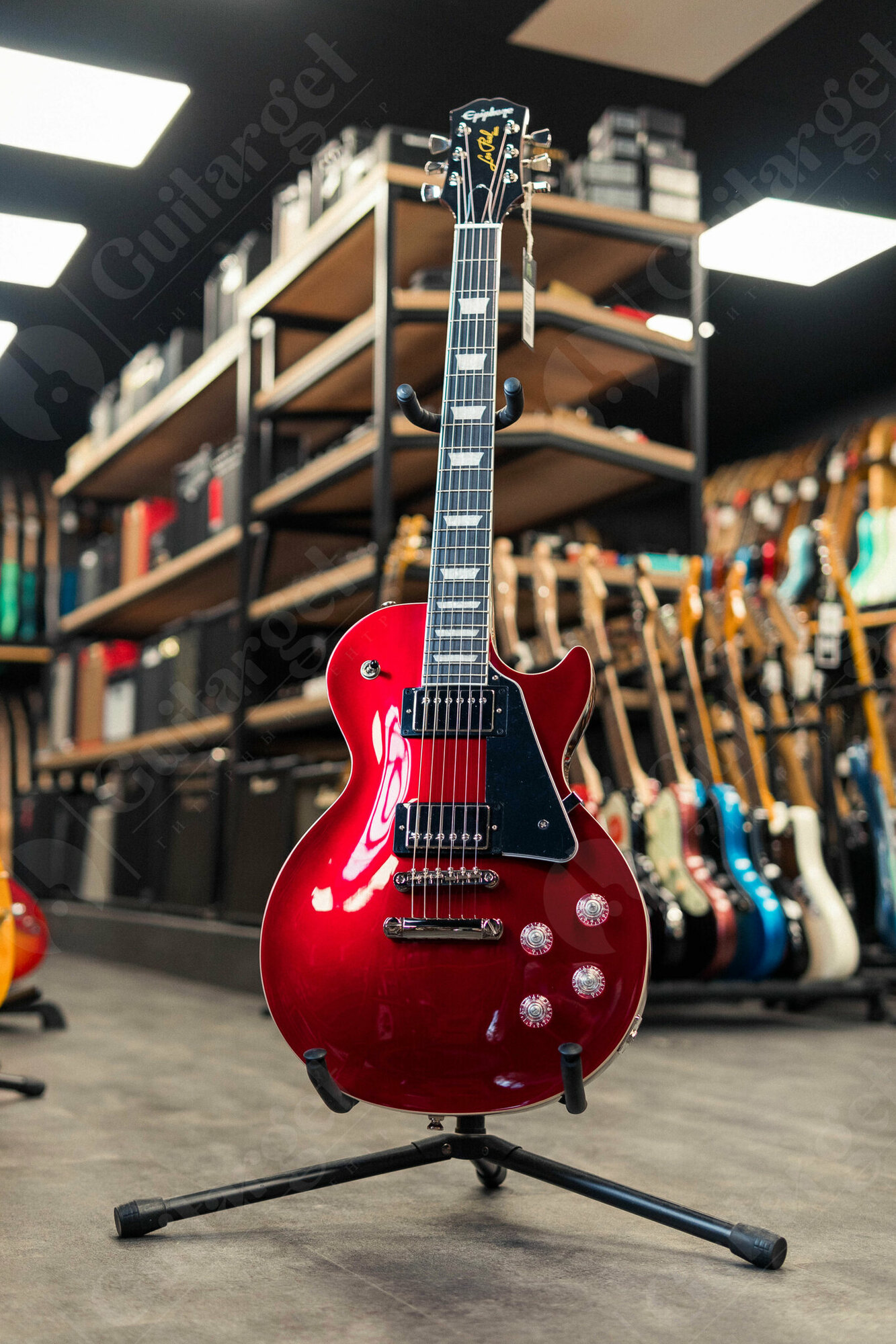 Электрогитара Epiphone Les Paul Modern Sparkling Burgundy