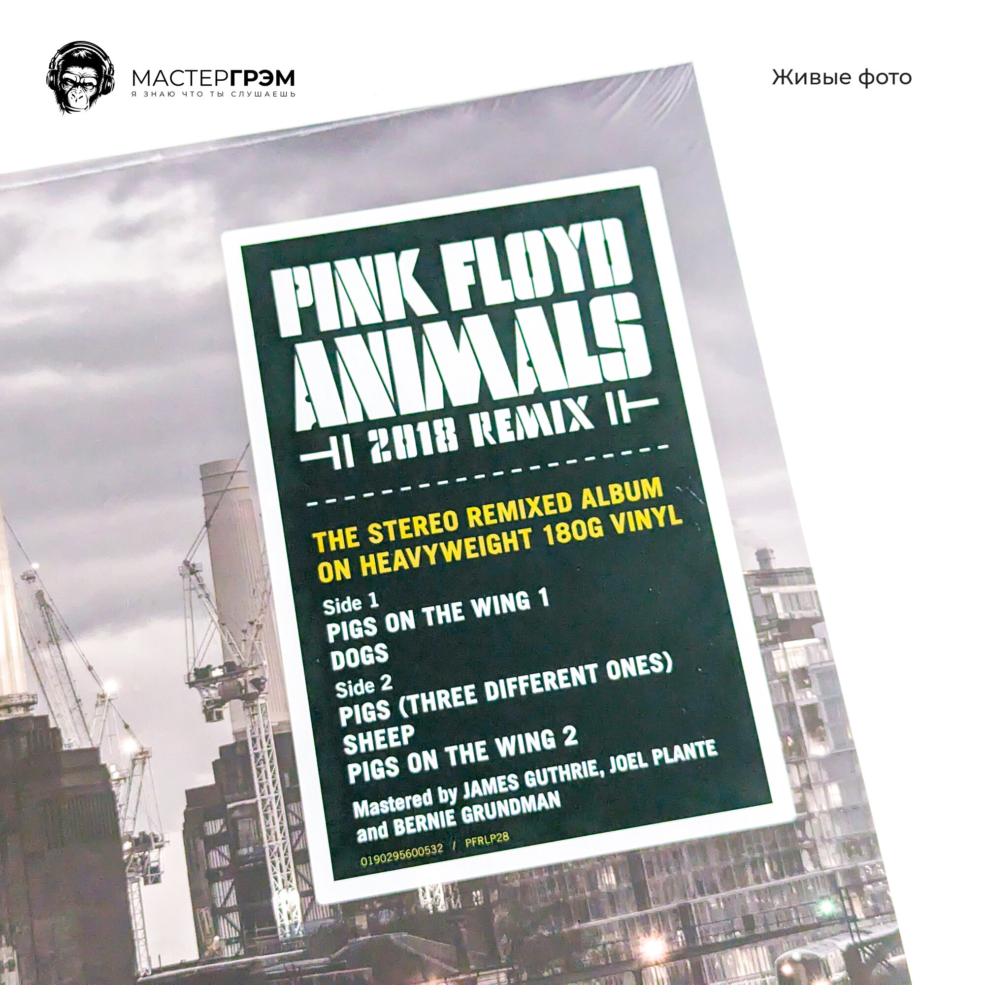 Виниловая Пластинка Pink Floyd, Animals (2018 Remix) (0190295600532) Warner Music - фото №15