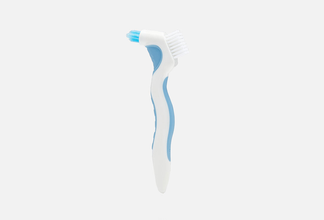 Щетка для очистки зубных протезов Spokar, denture brush 1шт