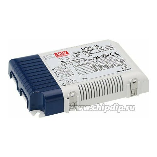 LCM-40, AC/DC LED, 2.100В,0.35. .1.05А,42Вт, блок питания для светодиодного освещения