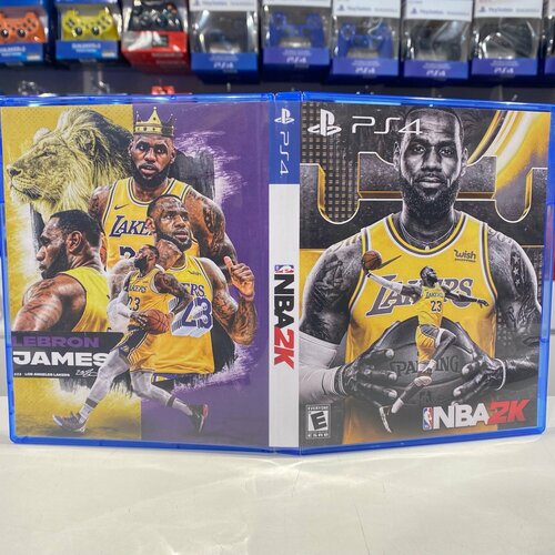 Эксклюзивная обложка PS4 для NBA James №2