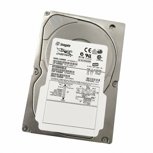 Жесткий диск Seagate ST336605LC 36,7Gb 10000 U160SCSI 3.5 HDD жесткий диск seagate st336605lc 36 7gb 10000 u160scsi 3 5 hdd
