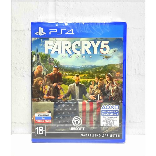 Far Cry 5 Полностью на русском Видеоигра на диске PS4 / PS5 kingdom hearts hd 1 5 2 5 remix видеоигра на диске ps4 ps5
