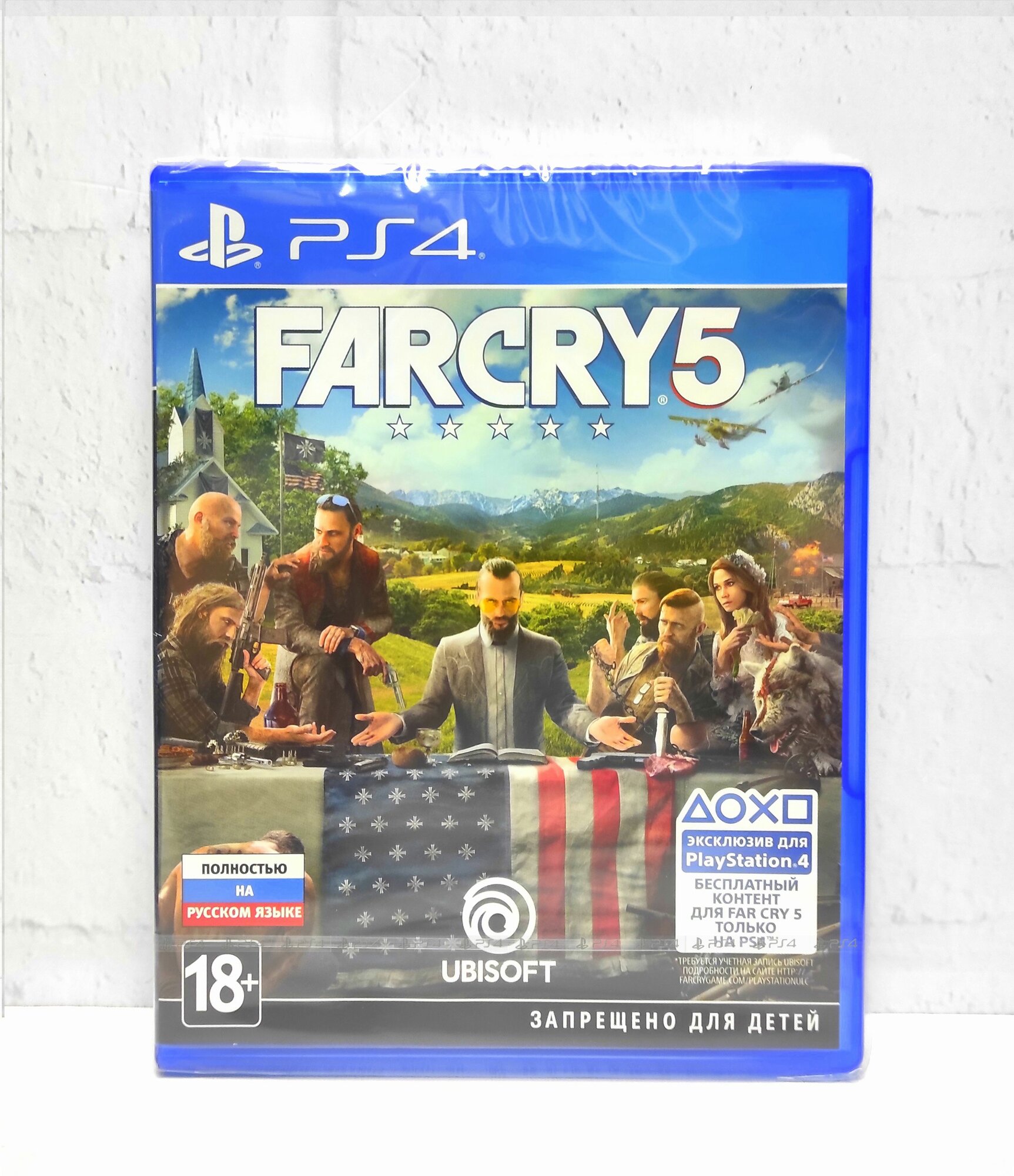 Far Cry 5 Полностью на русском Видеоигра на диске PS4 / PS5