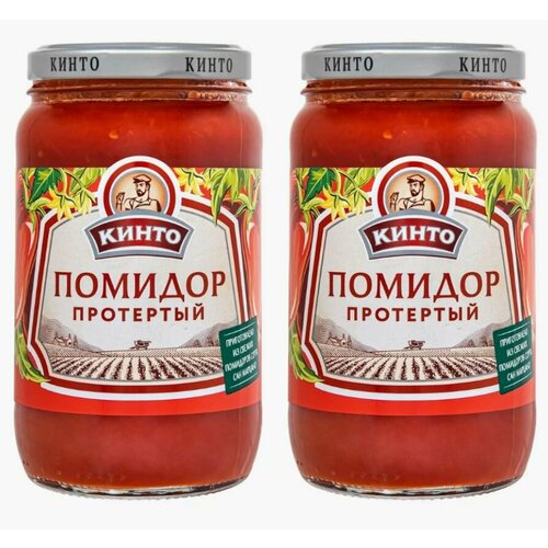 Кинто Соус томатный "Протертый помидор", 360 г, 2 шт