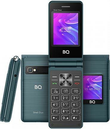 Мобильный телефон BQ 2412 Shell Duo Blue