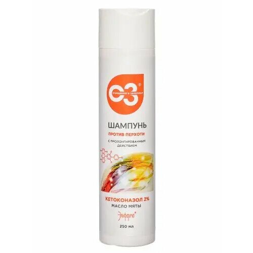 Очищение и здоровье шампунь против перхоти с кетоконазолом 250 мл