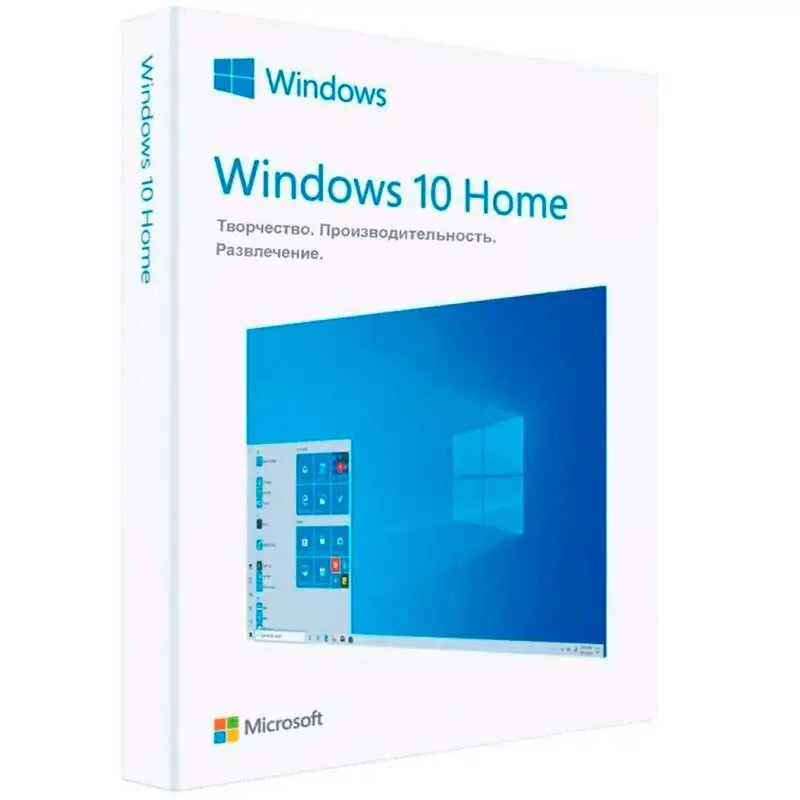 Microsoft Windows 10 Home - 32/64 бит, Retail, 1ПК, Мультиязычный