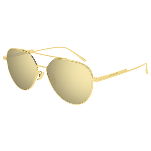 Солнцезащитные очки Bottega Veneta BV1013SK 013 BV1013SK-013, золотой