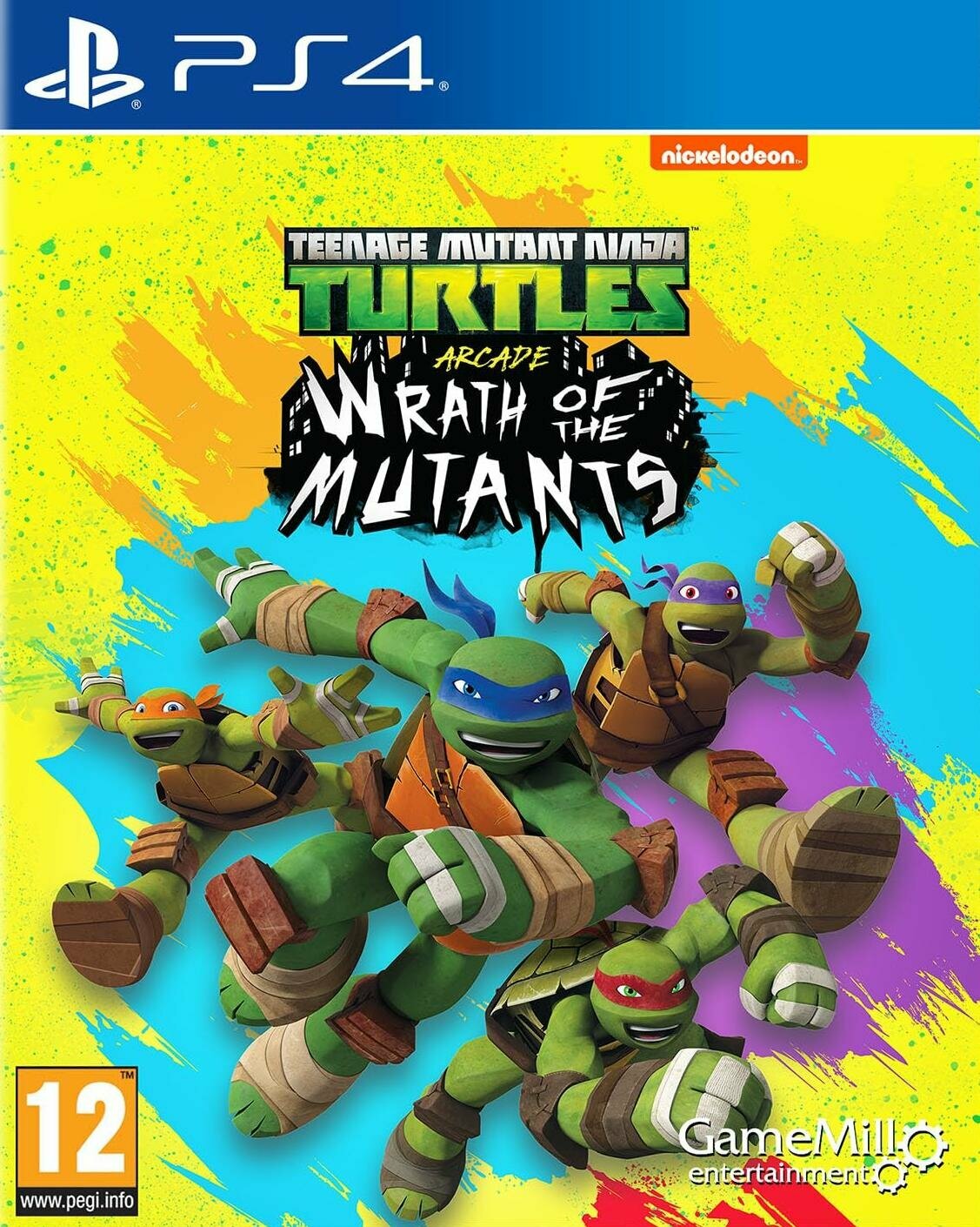 TMNT Teenage Mutant Ninja Turtles (Черепашки Ниндзя) Arcade: Wrath of the Mutants (PS4) английский язык