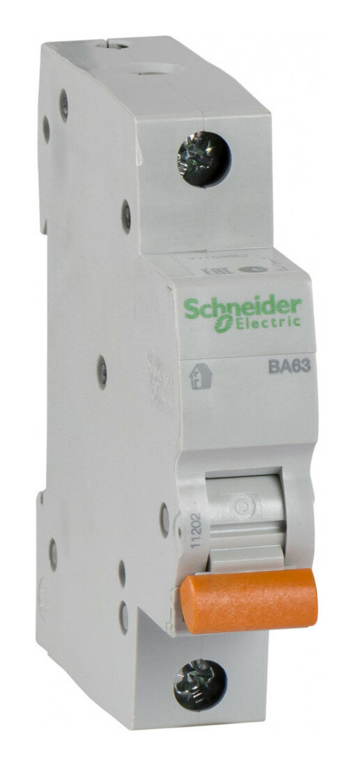 Автоматический выключатель Schneider Electric Домовой 1P 32А (C) 4.5кА