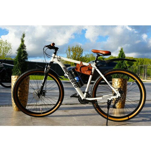 Велосипед горный RICHIESTO 29 Алюминиевая рама 21 Взрослый Спортивный Унисекс белыйкоричневый матовый 2570000₽