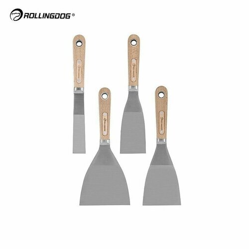 Набор шпателей ROLLINGDOG (25/50/76/101ММ), серия ELITE 4 штуки