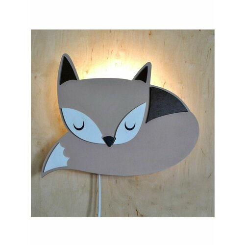 Светильник настенный светодиодный Спящий лисенок 2100₽