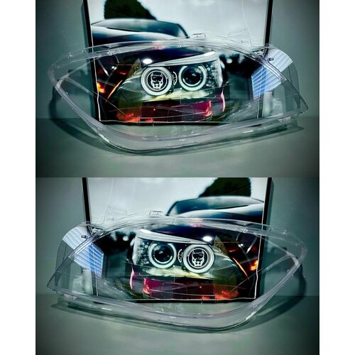 Стекла для фар для Mercedes M-Класс 3 W166 2011 - 2015 комплект стеклана мерседес 10000₽