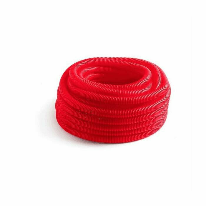 фото Шланг гофр защит Дн25 д/труб 16 (50м) крас, РОС 018-1217 (50 м.)