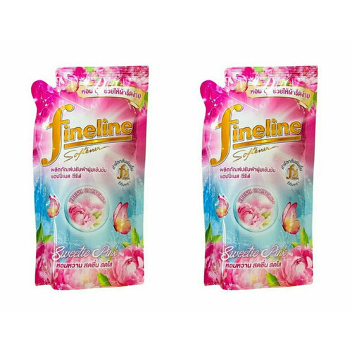 Кондиционер для белья Fineline Sweetie Pink, розовый, 450 мл, 2 шт.