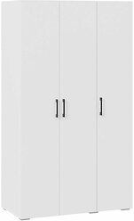 Нео Шкаф для одежды 3-х дверный Белый, Белый 118х57х206