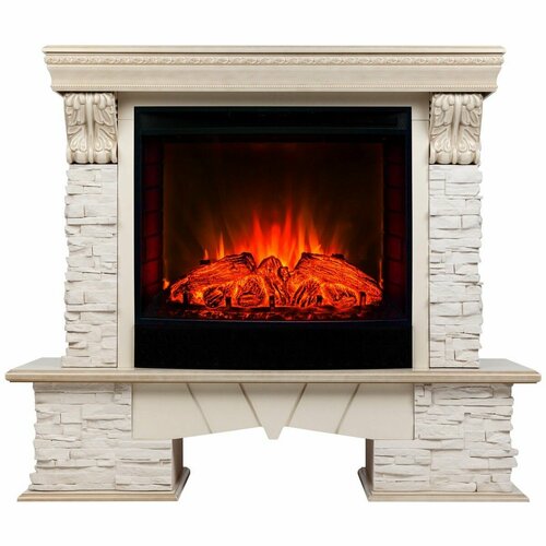 Электрокамин Rockland Lux 25/25,5 WT с очагом Evrika 25,5