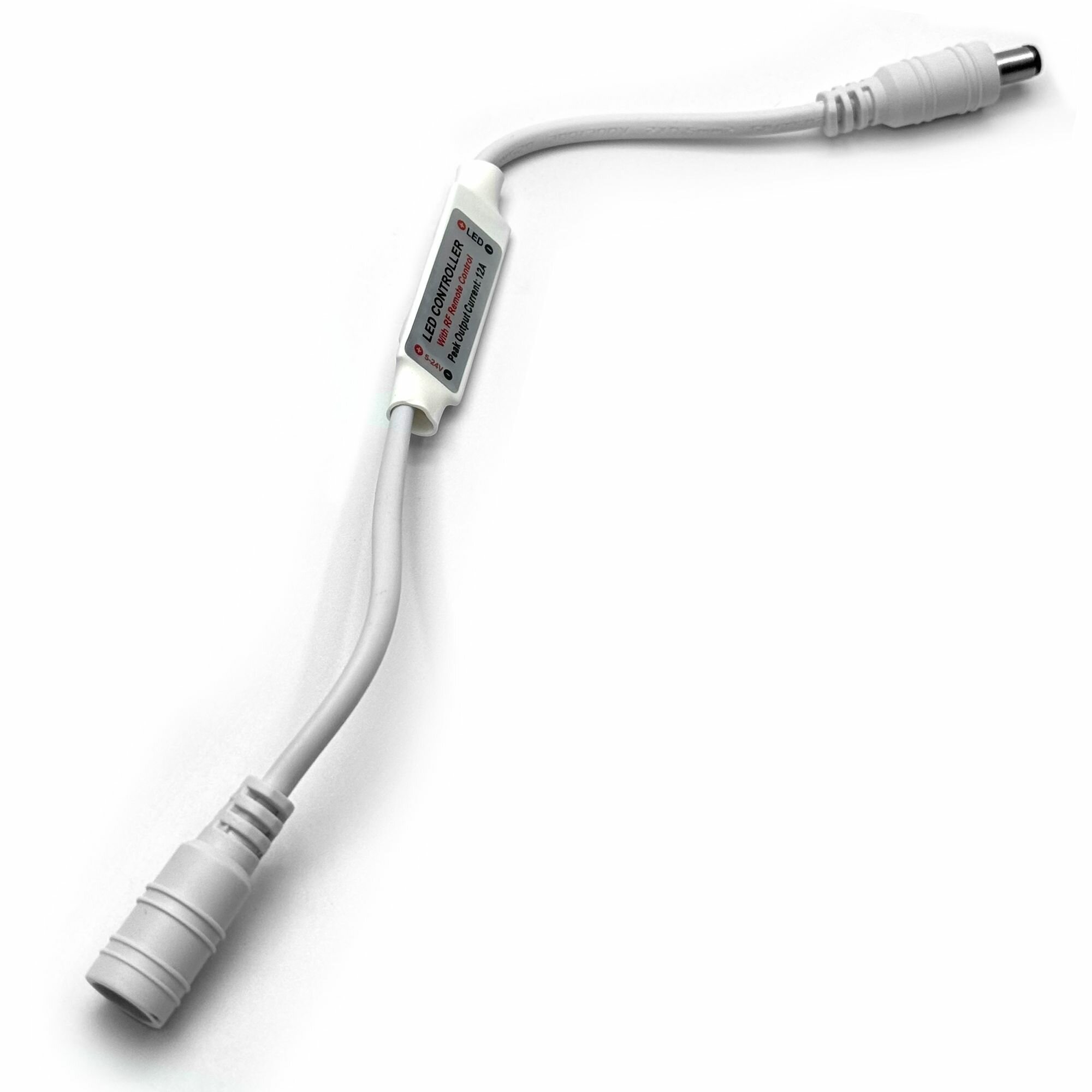 Диммер для светодиодной ленты 12A мини, разъем 2,5мм — фото 1