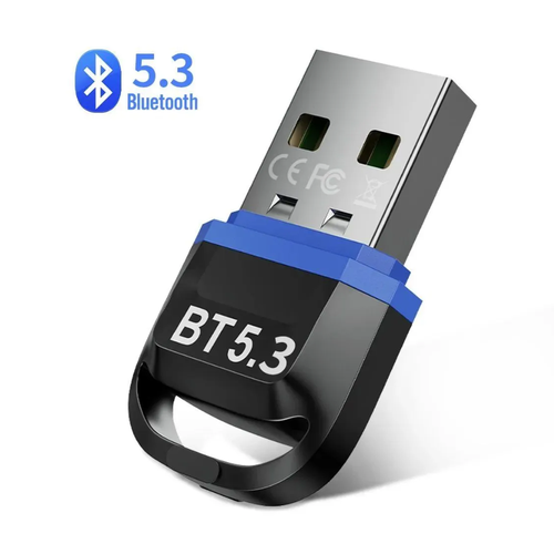 Адаптер Bluetooth 5.3 для компьютера, ПК, ноутбука, совместим с Windows 8.1 / 10 / 11