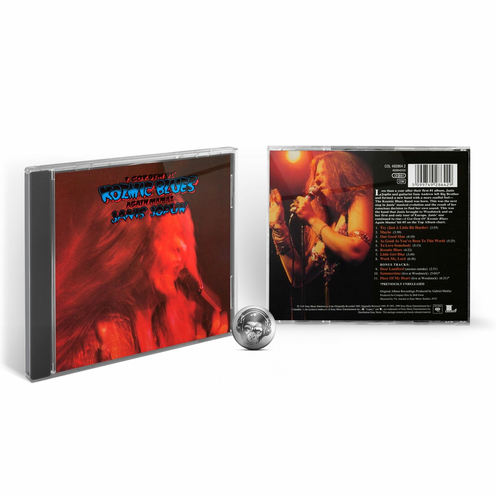 Janis Joplin - I Got Dem Ol' Kozmic Blues Again Mama (1CD) 2006 Columbia, Jewel Аудио диск