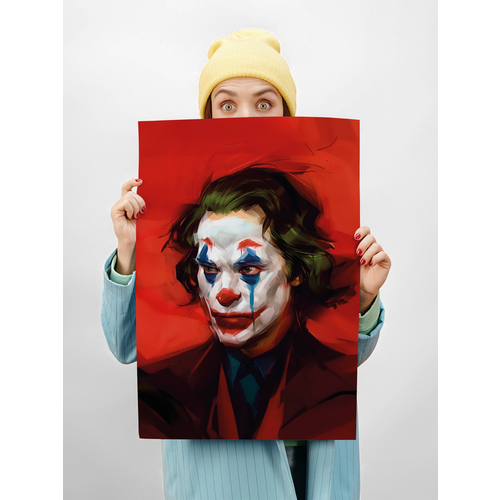 Картина для интерьера на стену на холсте 40х50 см Джокер