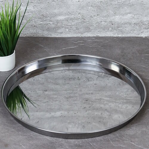 Блюдо 32 х 2 см металлическое 637₽