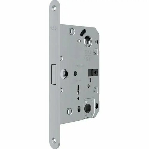 B06132.50. x AGB (АГБ) Защелка врезная WC тех. уп. без отв. пл. POLARIS WAVE матовый хром