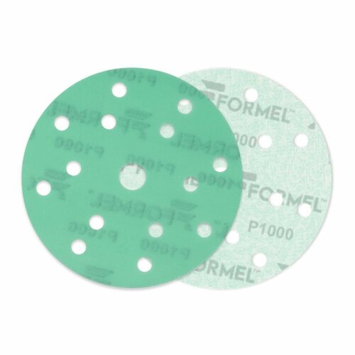 FORMEL Абразивный диск FILM Plus на пленочной основе, 150 мм, 15 отв, P 1000