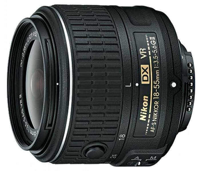 Объектив Nikon 18-55 mm f/3.5-5.6 G VR II Nikkor AF-S DX oem