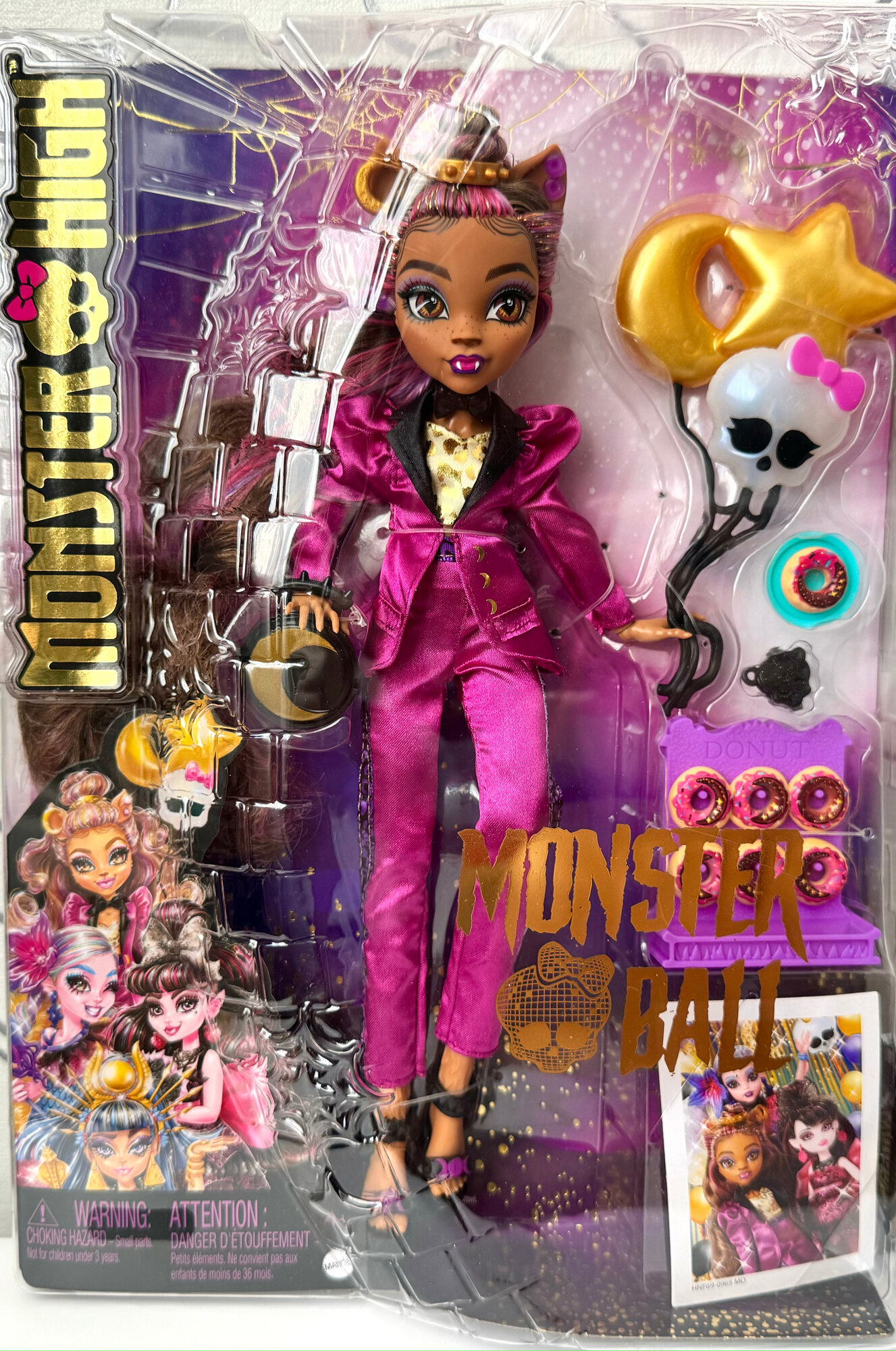 Кукла Clawdeen Wolf Monster Ball Party Монстер Хай Monster High Клодин Вульф Бал