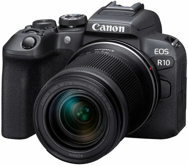Фотоаппарат Canon EOS R10 KIT 18-150 mm IS STM , черный