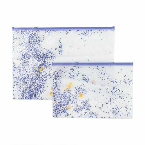Папки на молнии с глиттерной вставкой Hupper Dupper 2 шт в ассортименте 359₽