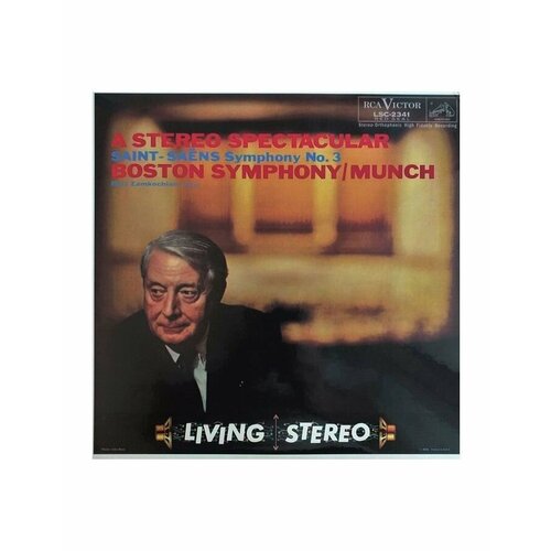 Виниловая пластинка Munch, Charles, Saint-Saens: Symphony No.3 (Analogue) (0753088234118)