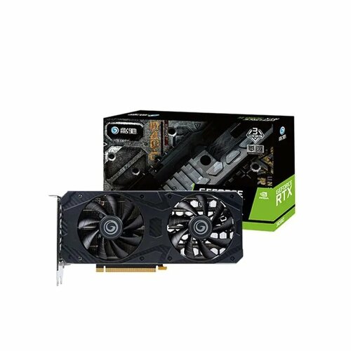 Видеокарта JieShuo GeForce RTX 3060, 12 ГБ GDDR6
