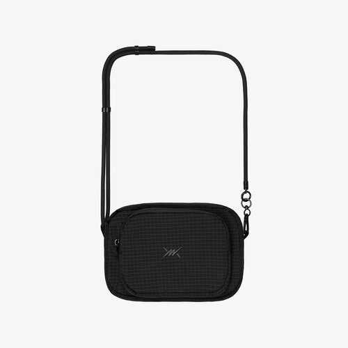 Сумка мессенджер Молодость Ripstop, фактура матовая, черный